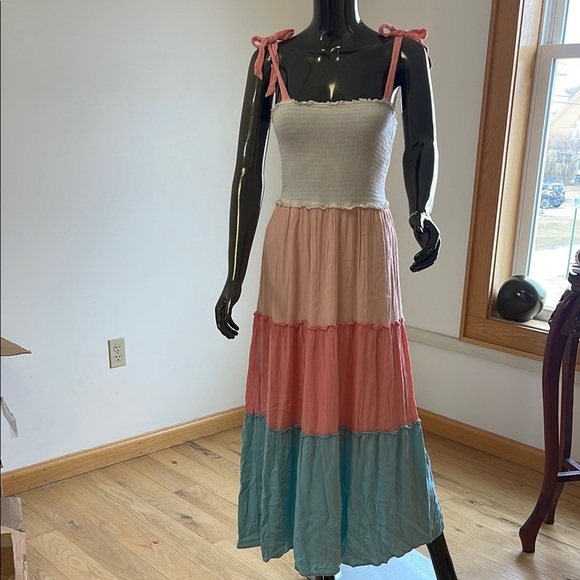 BeBop Multicolor Maxi Dress - Picture 2 of 10